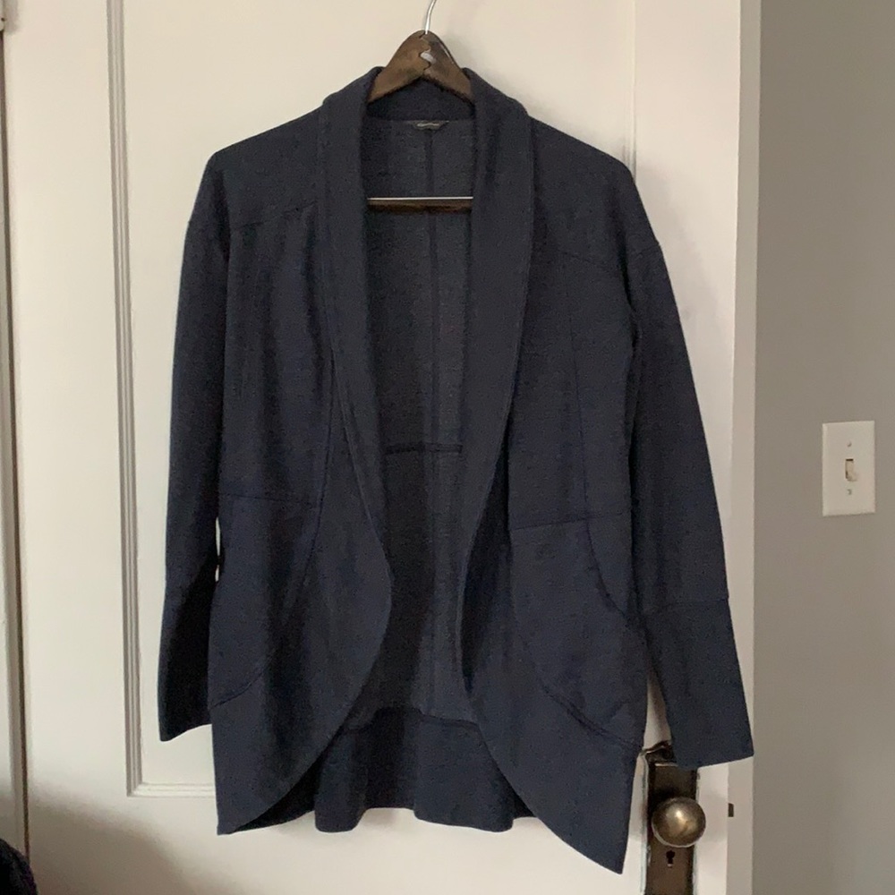 Eddie Bauer oversized cotton cardigan